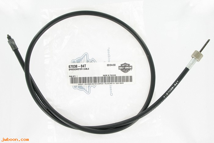   67038-84T (67038-84T): Speedometer cable  "Eagle Iron" - NOS - FXWG, FXST