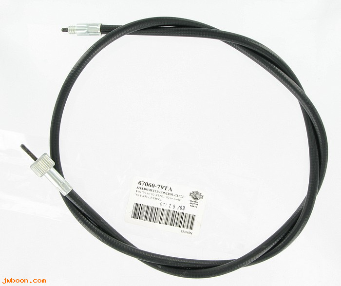   67060-79TA (67060-79A): Speedometer cable assy. - NOS - XLS 79-82. FXR, FXRS. FXRP. FLHTP