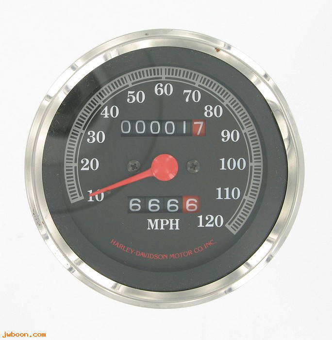   67168-88 (67168-88): Speedometer - mph - NOS - FXRS '88-'90, Low Glide