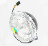   67253-01A (67253-01A): Headlamp, 5 1/4"  left dip   HDI - NOS - FXD, Dyna '01-'03