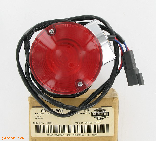   68475-88A (68475-88A): Directional lamp - right - NOS - Touring '86-