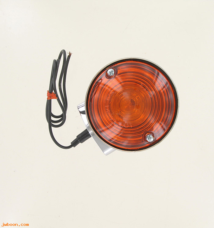   68552-70TA (68552-70TA): Turn signal lamp, front - single filament - NOS - FL,FLH 63-84.FX