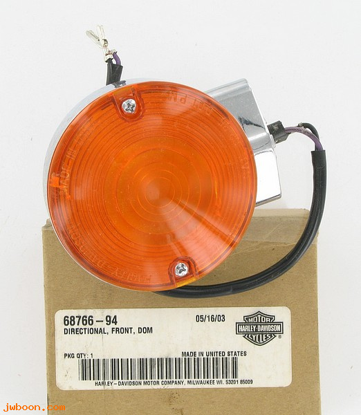   68766-94 (68766-94): Directional - front     domestic - NOS - Touring. FLT, Softail