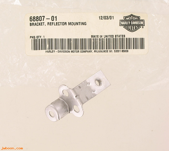   68807-01 (68807-01): Bracket - reflector mounting - NOS - V-rod VRSCA, VRSCR