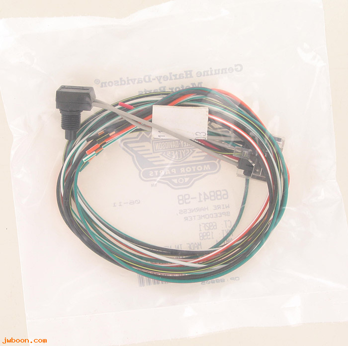   68841-98 (68841-98): Speedometer wiring harness - NOS - XL '98-'03. FXD, Dyna '99-'03