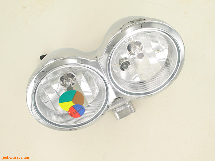   69802-08 (69802-08): Dual headlamp kit, HDI - NOS - FXDWG '06-'08, Dyna Wide Glide
