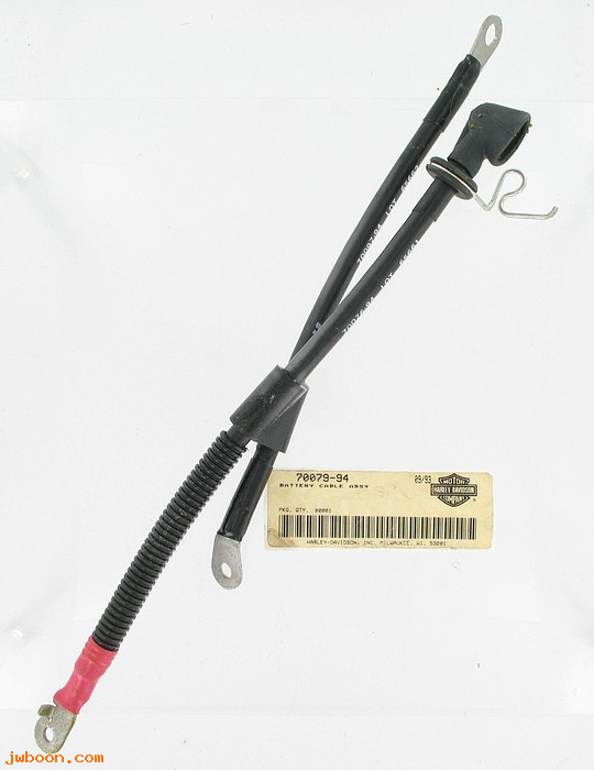   70079-94 (70079-94): Cable - battery - NOS - Sportster XL 94-96