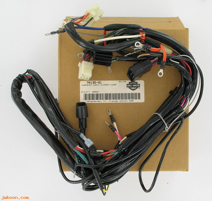   70135-91 (70135-91): Main wiring harness - NOS - Sportster XLH 1991