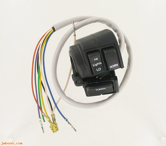   70282-84 (70282-84): Handlebar switch and wiring harness - left - NOS