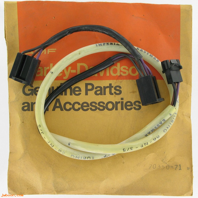   70350-71 (70350-71): Wiring harness, headlamp (attached to cow) - NOS - Snowmobile