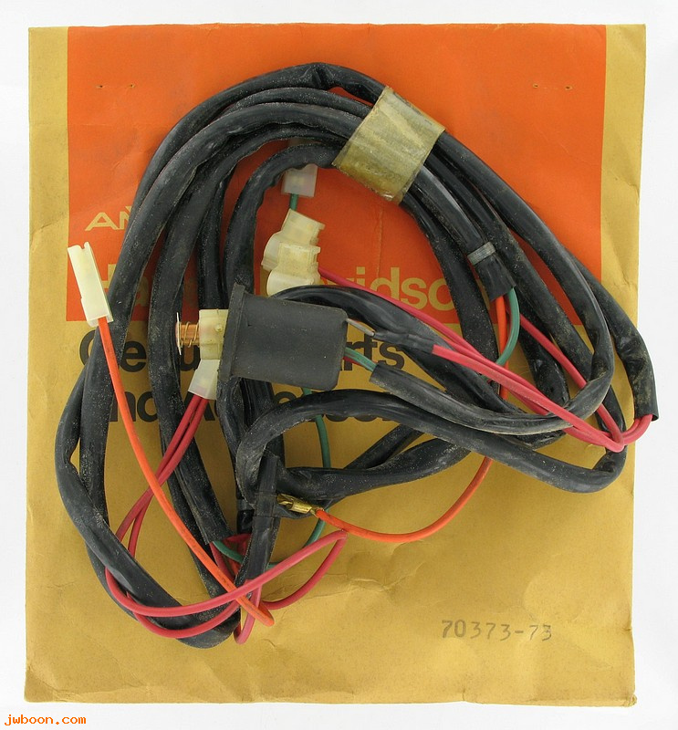   70373-73Z (70373-73): Extended wiring harness, tail lamp - NOS - Snowmobile 73-75