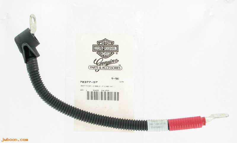  70377-97 (70377-97): Battery cable - NOS - Touring 97-03