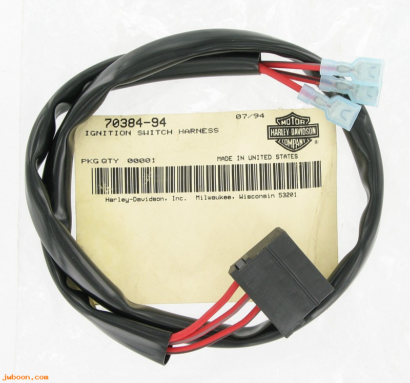   70384-94 (70384-94): Wiring harness - ignition switch - NOS - FLHR 1994, Road King