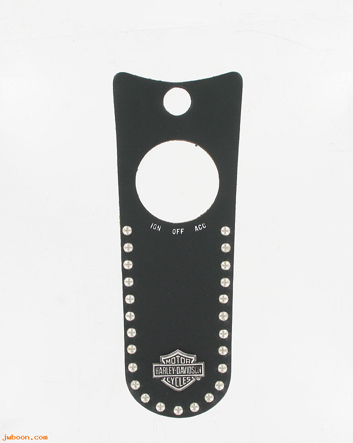   71415-05 (71415-05): Console insert - studded leather - NOS - FLHTCSE 04-05. FLHX 06-