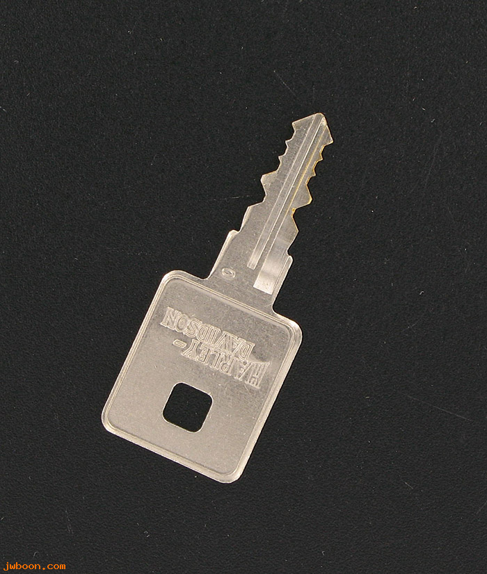   71451-94A-00D0 (71451-94A/00D0): Key, ignition switch code D0 - NOS - Sportster, XL's