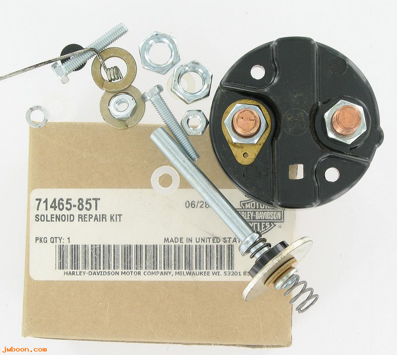   71465-85T (71465-85T /94709-85T): Solenoid repair kit   "Eagle Iron" - NOS - FL, FLT, FX, FXR, XL