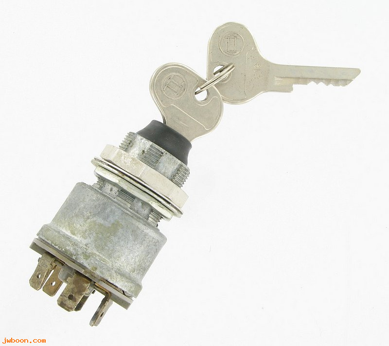   71496-71 (71496-71 / 71494-71): Ignition switch with keys - NOS - Snowmobile, AMF Harley-Davidson