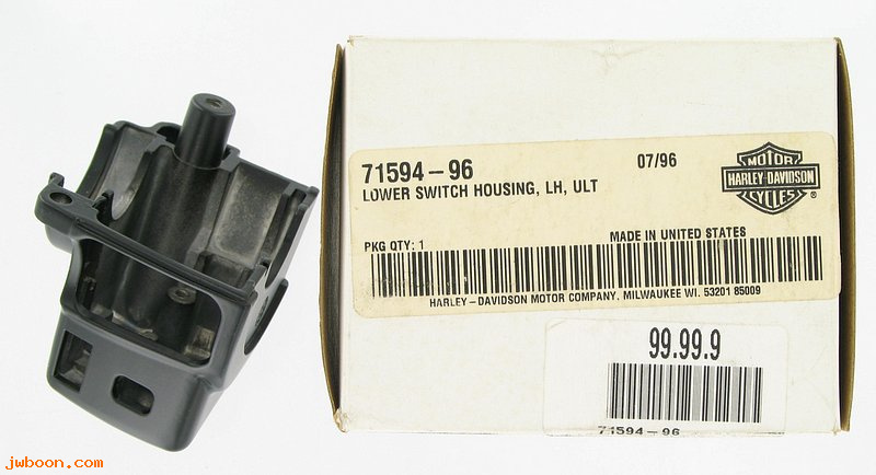   71594-96 (71594-96): Lower switch housing - left - NOS - Touring 96-97