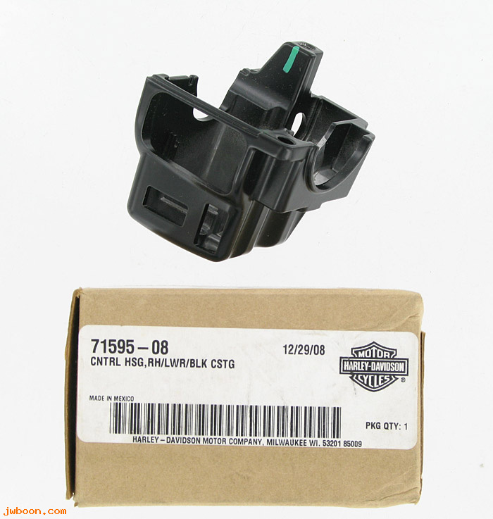   71595-08 (71595-08): Switch housing - lower right - NOS - Touring 08-