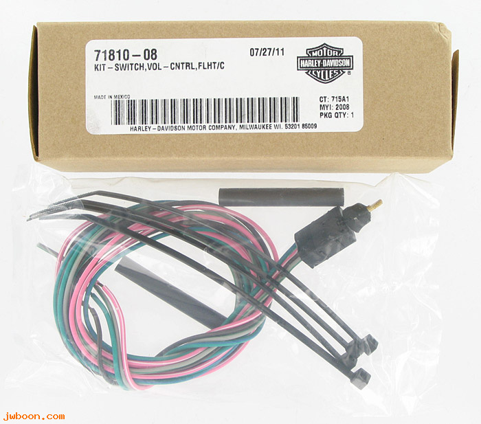   71810-08 (71810-08 / 71619-98): Switch - volume control - NOS - Touring 08-
