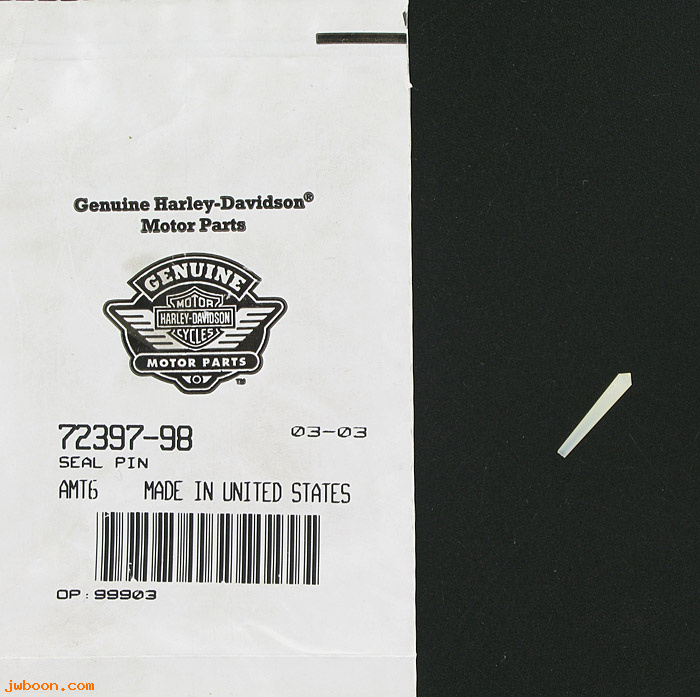   72397-98 (72397-98): Seal pin - NOS