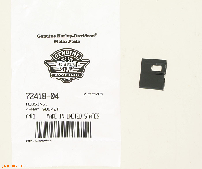   72418-04 (72418-04): Housing, 4-way socket - NOS