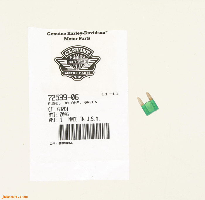   72539-06 (72539-06): Fuse, 30 AMP - NOS