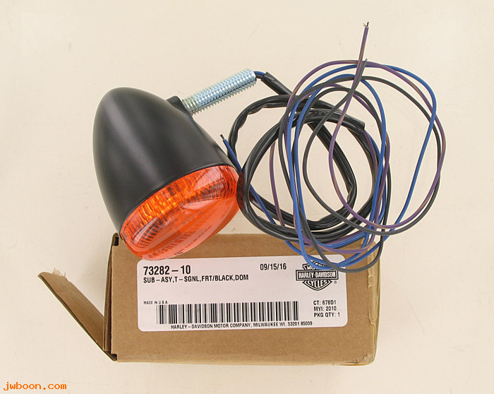   73282-10 (73282-10): Turn signal, front   domestic - NOS