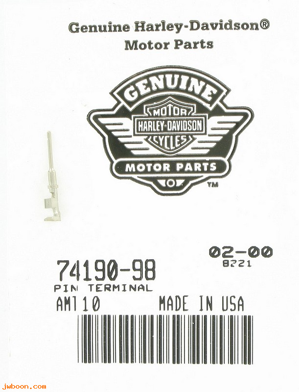   74190-98 (74190-98): Pin terminal - NOS - VRSCA/D/R