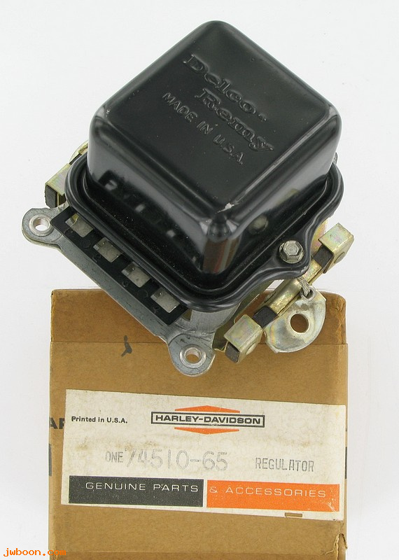   74510-65 (74510-65): Voltage regulator - NOS - Servi-cer GE '66-'70