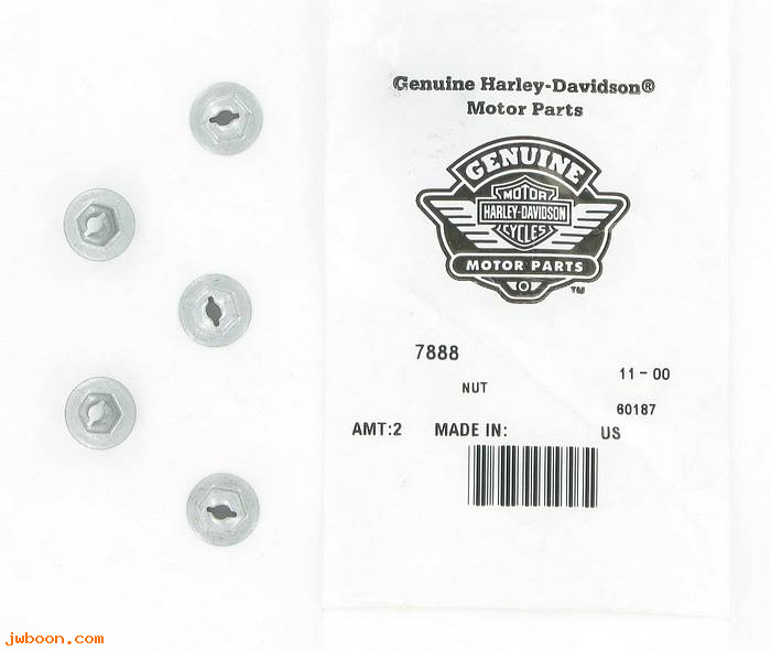       7888 (    7888): Speed nut - for .12 diamater stud size - NOS