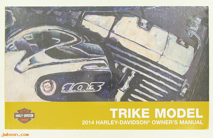   83390-14A (83390-14A): Owners manual 2014 Trike models - NOS