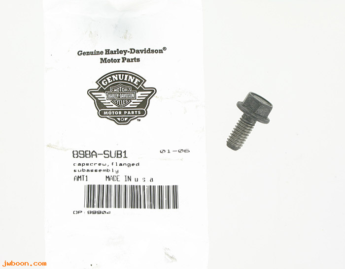        898A (     898A): Cap screw, cam chain sprocket 5/16"-18 x 3/4" - NOS - Twin Cam