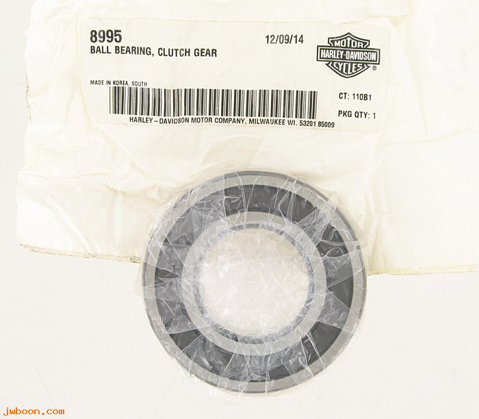       8995 (    8995): Clutch gear ball bearing - NOS - Sportster, XR750 '72-