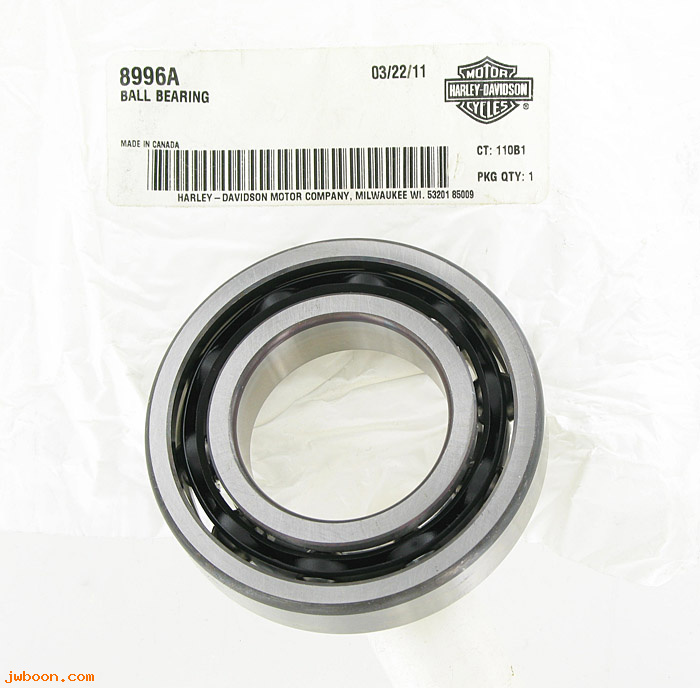       8996A (    8996A): Ball bearing, transmission - NOS - Buell 95-02. Sportster XL's