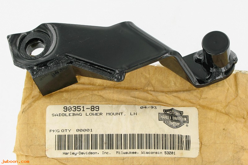   90351-89 (90351-89): Mounting bracket, lower - left - NOS - FXRS-CON L89-93