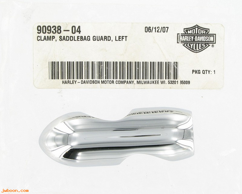   90938-04 (90938-04): Saddlebag guard clamp - left - NOS - Touring