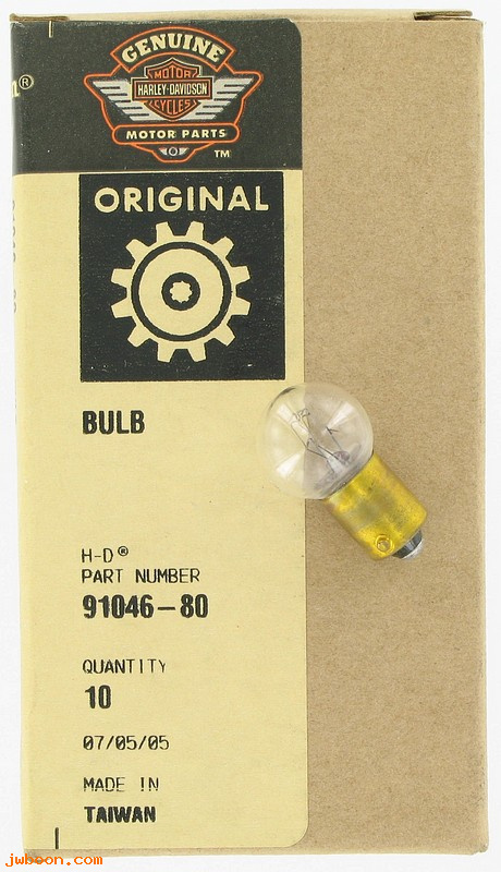  91046-80 (91046-80): Bulb, light bar - 90500-80A - NOS - FLH/S, FLTC 80-92