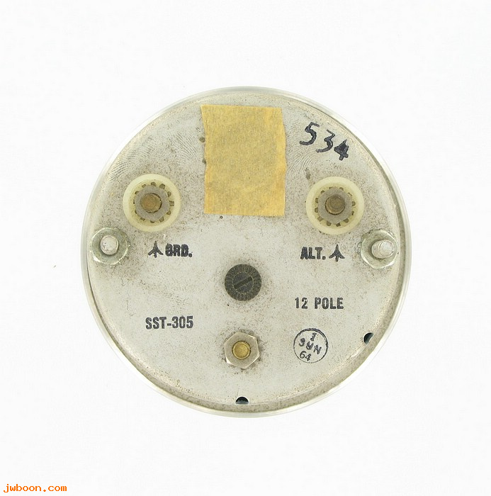   92040-74 (92040-74): Tachometer - NOS - FX, FXE 74-75