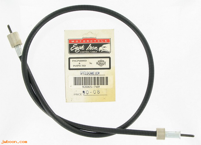   92065-74T (92065-74): Tachometer cable assy.  "Eagle Iron" - NOS - XL 74-80
