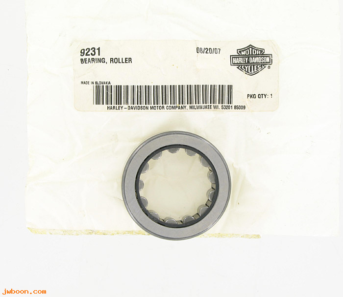       9231 (    9231): Bearing - primary housing - NOS - Dyna 12-17. Touring,Softail 07-