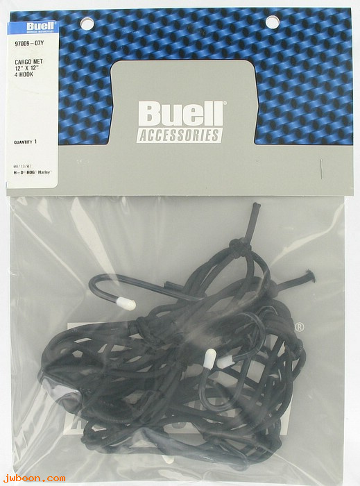   97009-07Y (97009-07Y): Cargo net - NOS - Buell