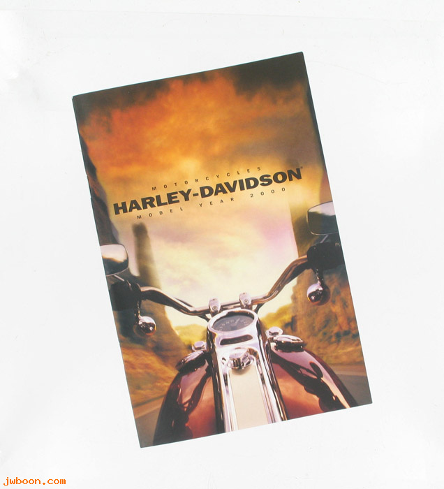   99361-00V (99361-00V): Motorcycle brochure 2000 - priced - NOS