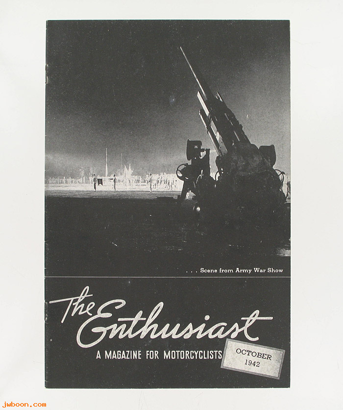   99368-42V10 (99368-42V10): Enthusiast - October 1942 - Army War Show - NOS