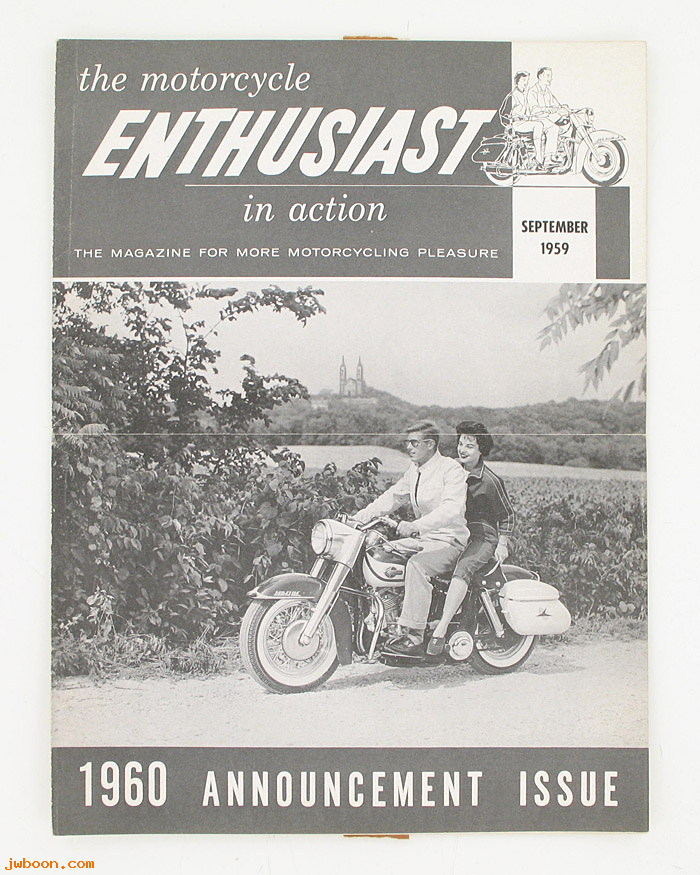   99368-59V09 (99368-59V09): Enthusiast - September 1959 - introducing the 1960 models - NOS