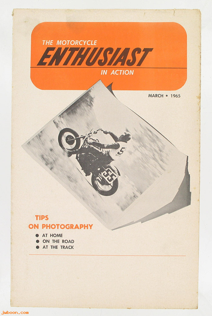   99368-65V03 (99368-65V03): Enthusiast - March 1965 - NOS