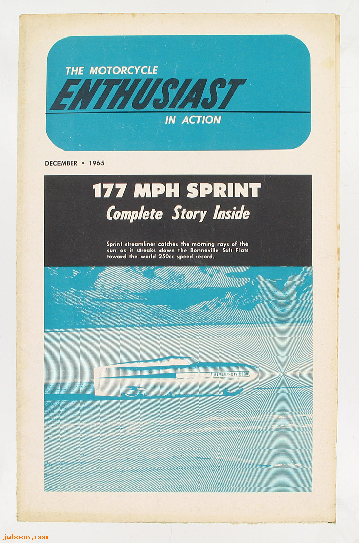   99368-65V12 (99368-65V12): Enthusiast - December 1965 - NOS