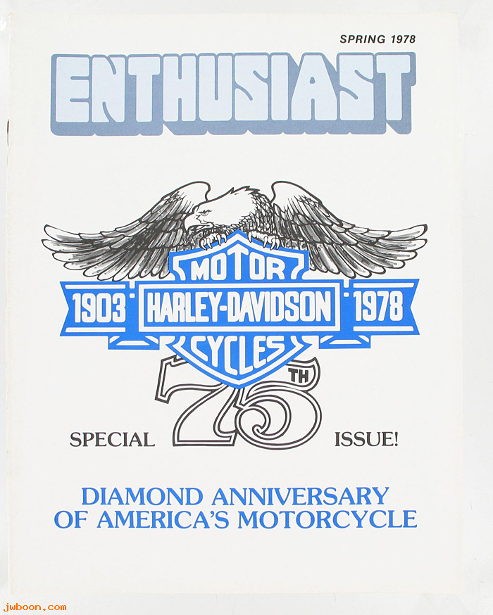  99368-78VB (99368-78VB): Enthusiast - Spring 1978 - 75th anniversary issue - NOS