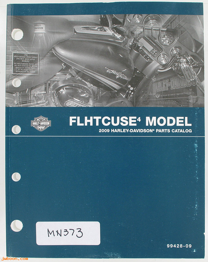   99428-09used (99428-09): FLHTCUSE4 parts catalog 2009