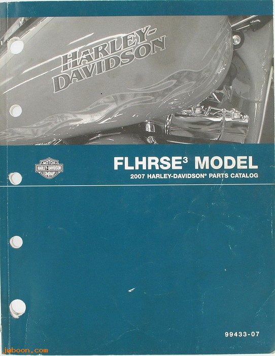   99433-07used (99433-07): FLHRSE3 parts catalog 2007